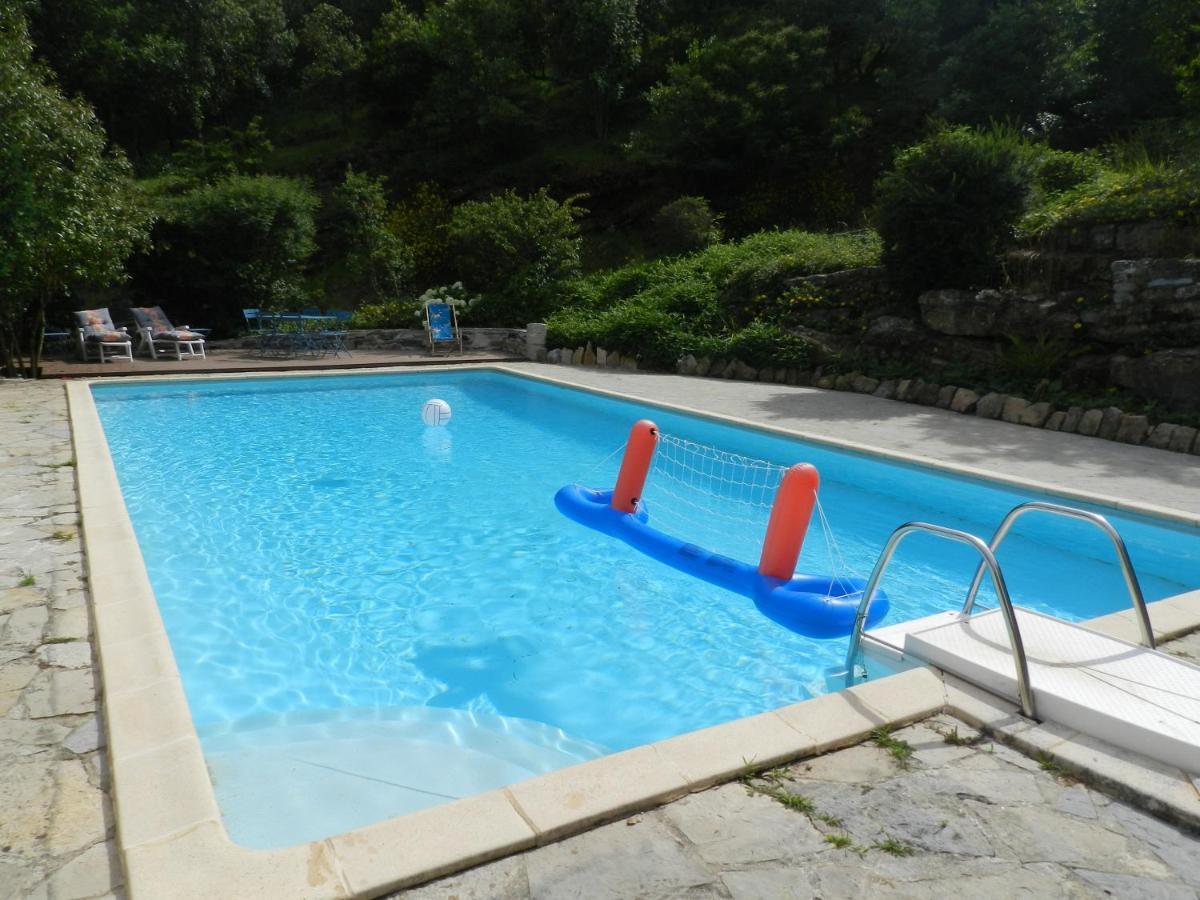 Chambre Cevennes: Piscine, Lamas, Riviere Cros  Exterior foto