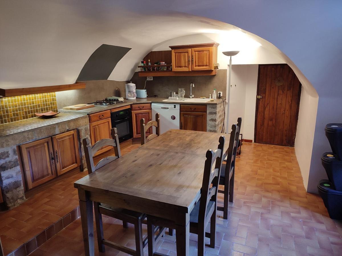 Chambre Cevennes: Piscine, Lamas, Riviere Cros  Exterior foto